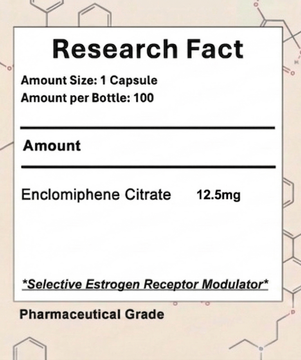 Enclomiphene Citrate 12.5mg 100 Count Dawn Research